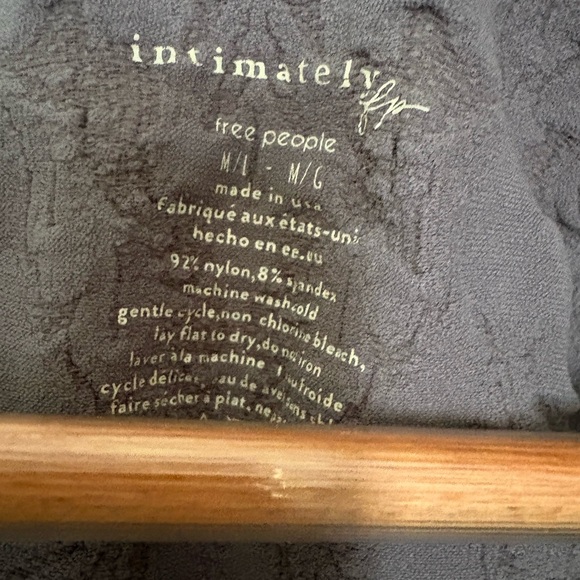 Free People Intimately Cami in Slate Gray - Picture 5 of 5